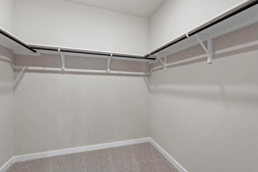 Walk-in closet in Primary Bedroom
