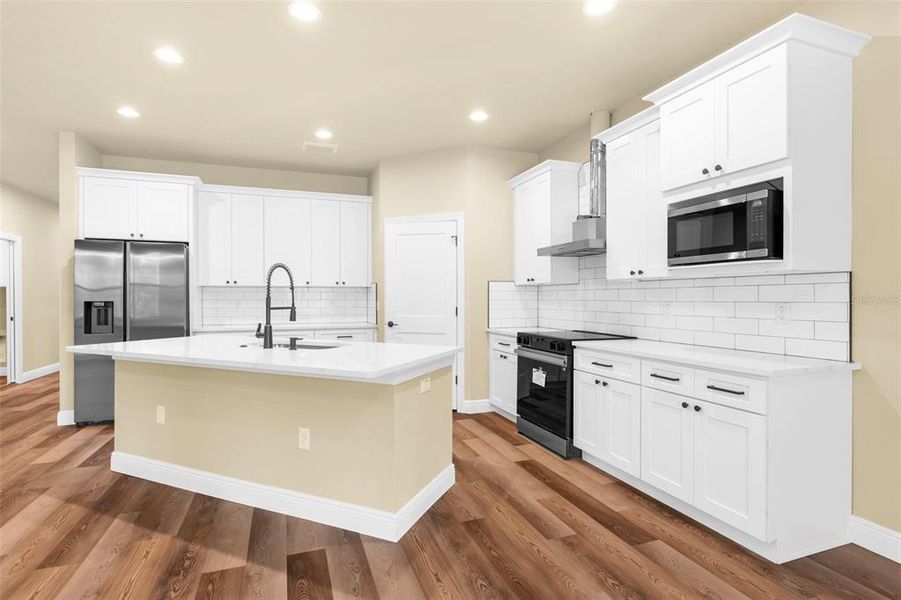 Furnished interior view inside a new home in , Weeki Wachee (Image 12). Furnished interior view inside a new home in , Weeki Wachee (Image 12).