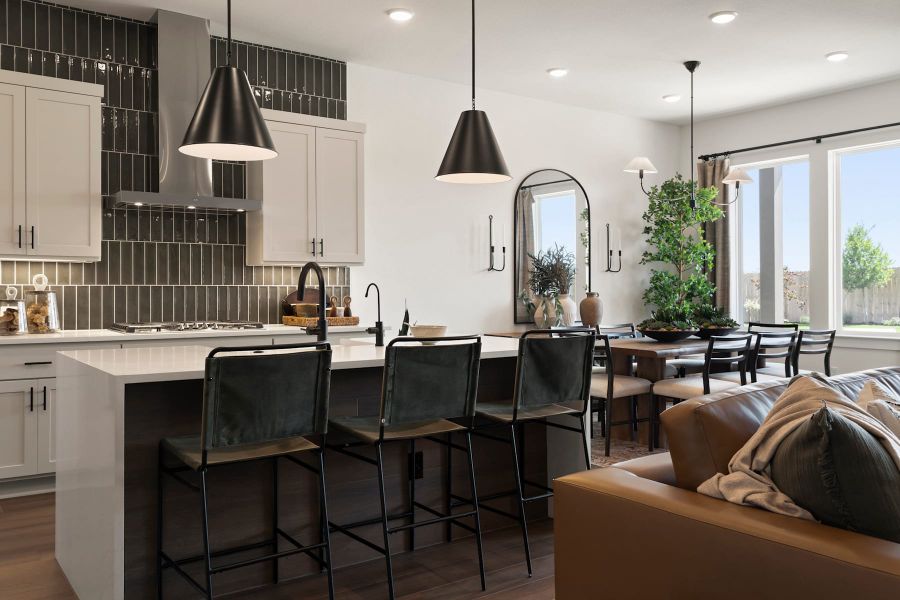 Furnished interior view inside a new home in Lagos Reserve, Manor (Image 17).