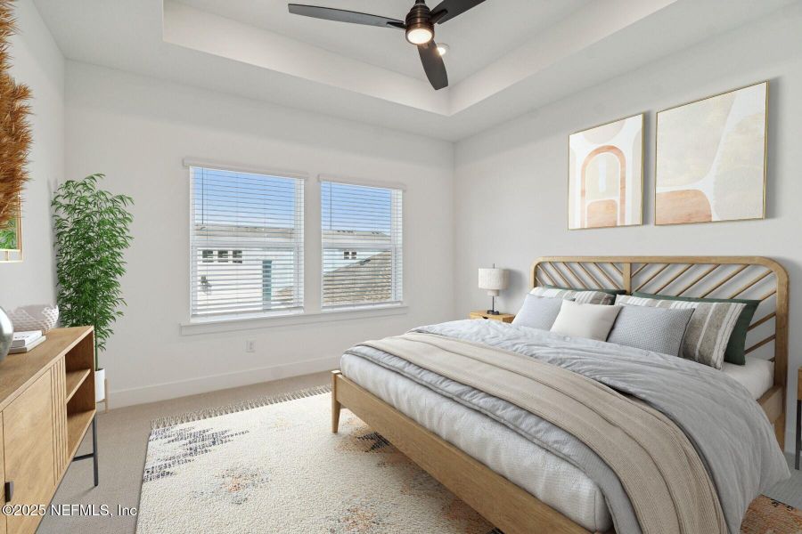 Furnished interior view inside a new home in , Jacksonville (Image 8).