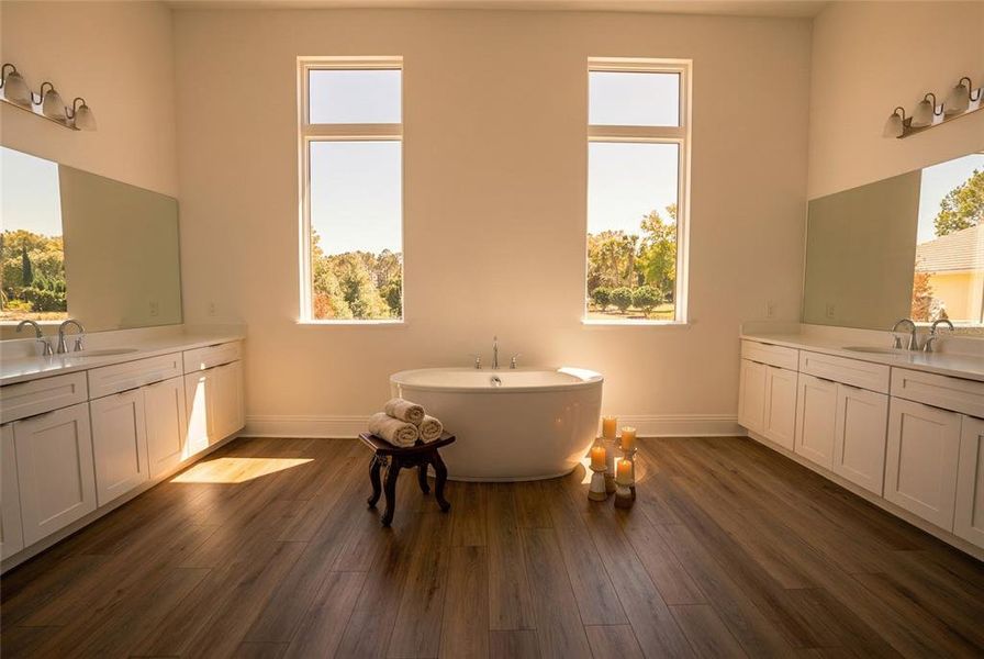 Furnished interior view inside a new home in , Montverde (Image 27). Furnished interior view inside a new home in , Montverde (Image 27).