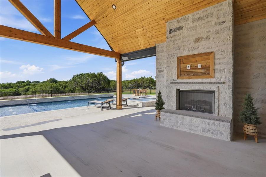Exterior details and patio area of a home in , Cresson (Image 26). Exterior details and patio area of a home in , Cresson (Image 26).