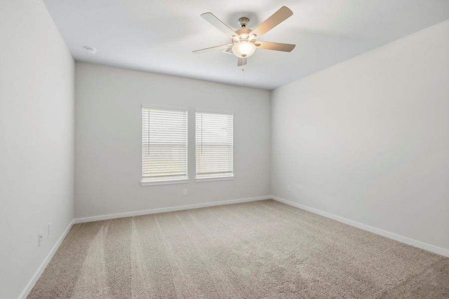 Spacious, unfurnished interior of a new home in Caney Mills, Conroe (Image 10). Spacious, unfurnished interior of a new home in Caney Mills, Conroe (Image 10).