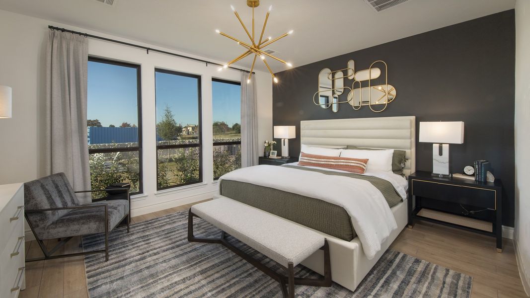 Representative furnished interior of a home built from the 2722H by Perry Homes in Santa Rita Ranch Tierra Rosa, Liberty Hill (Image 11).