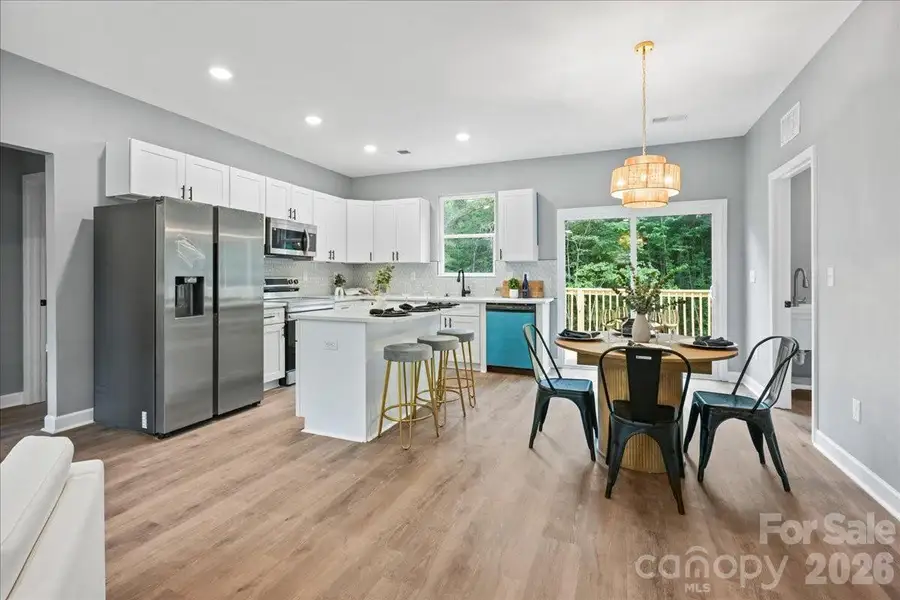 Furnished interior view inside a new home in , Statesville (Image 10).