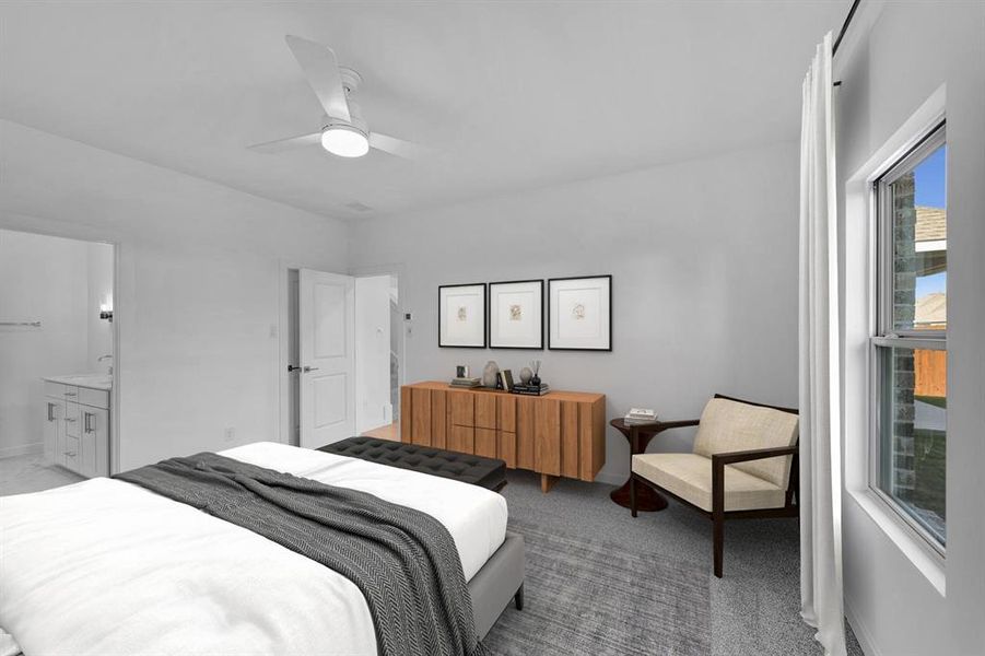 Furnished interior view inside a new home in Rolling Ridge, Van Alstyne (Image 19). Furnished interior view inside a new home in Rolling Ridge, Van Alstyne (Image 19).