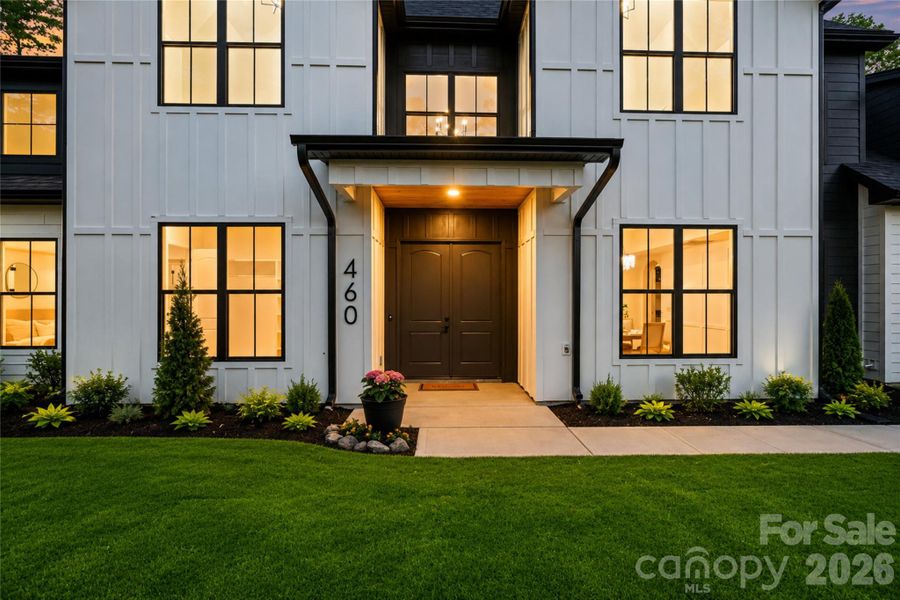 Exterior details and patio area of a home in , Clover (Image 28).