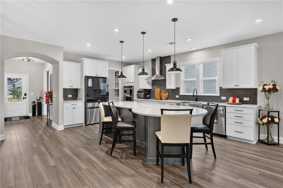 Furnished interior view inside a new home in , Richmond Hill (Image 19). Furnished interior view inside a new home in , Richmond Hill (Image 19).