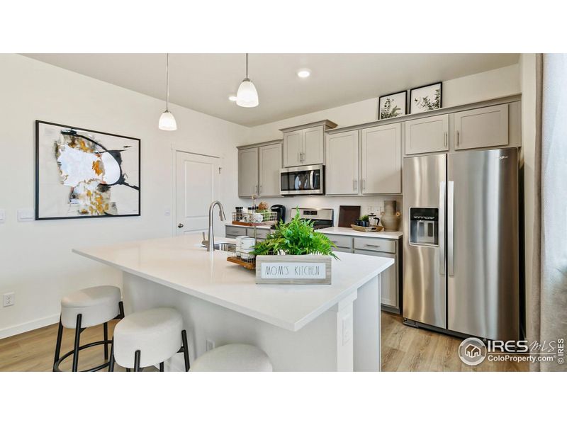 Furnished interior view inside a new home in Westgate, Greeley (Image 11). Furnished interior view inside a new home in Westgate, Greeley (Image 11).