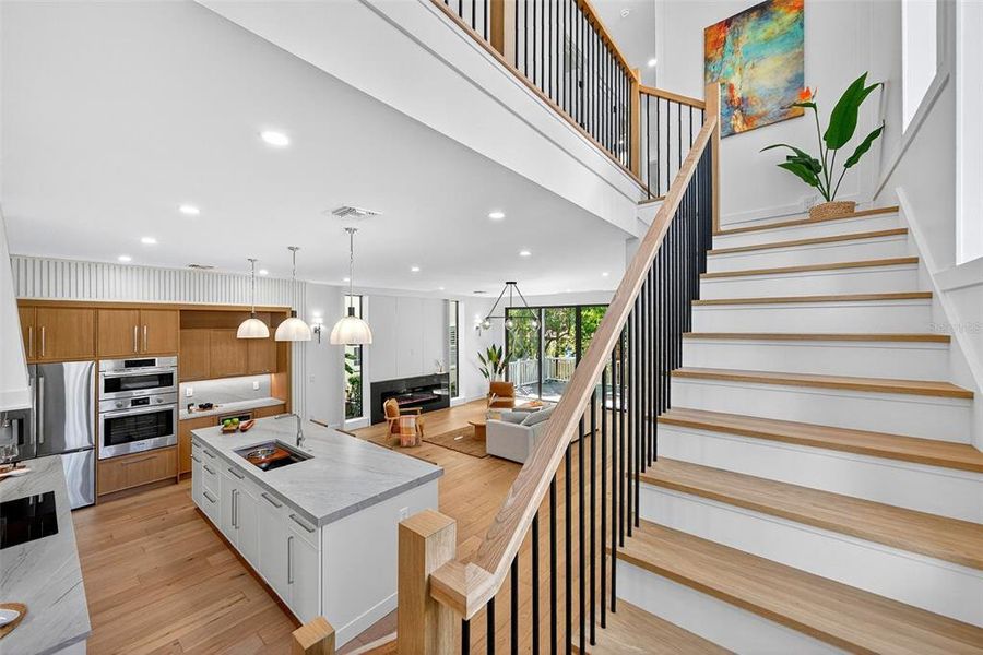 Furnished interior view inside a new home in , Sarasota (Image 6).