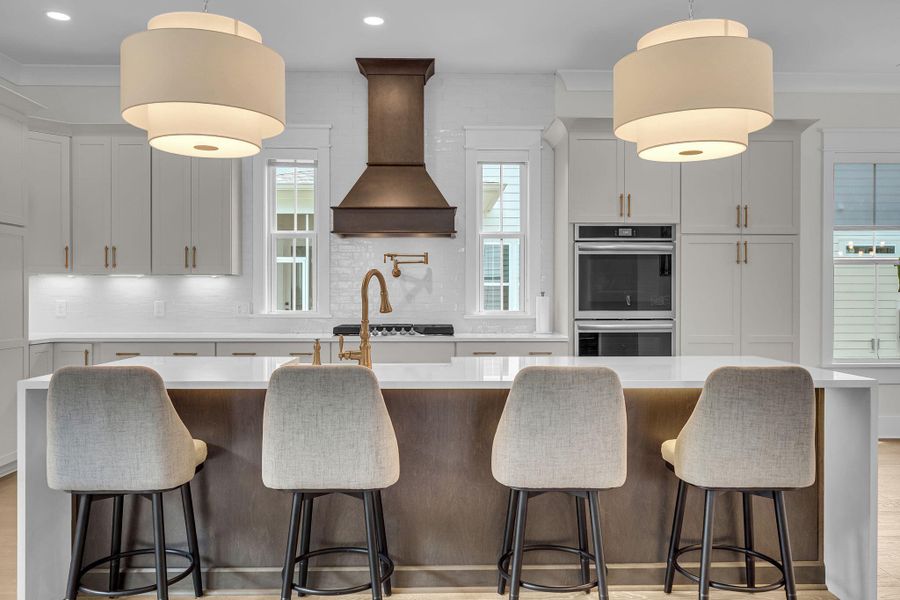 Furnished interior view inside a new home in Overlook at Copahee Sound, Awendaw (Image 5).