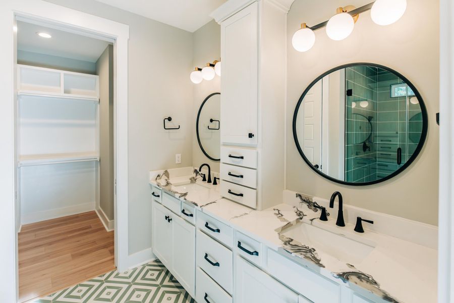 Furnished interior view inside a new home in , Walterboro (Image 37).