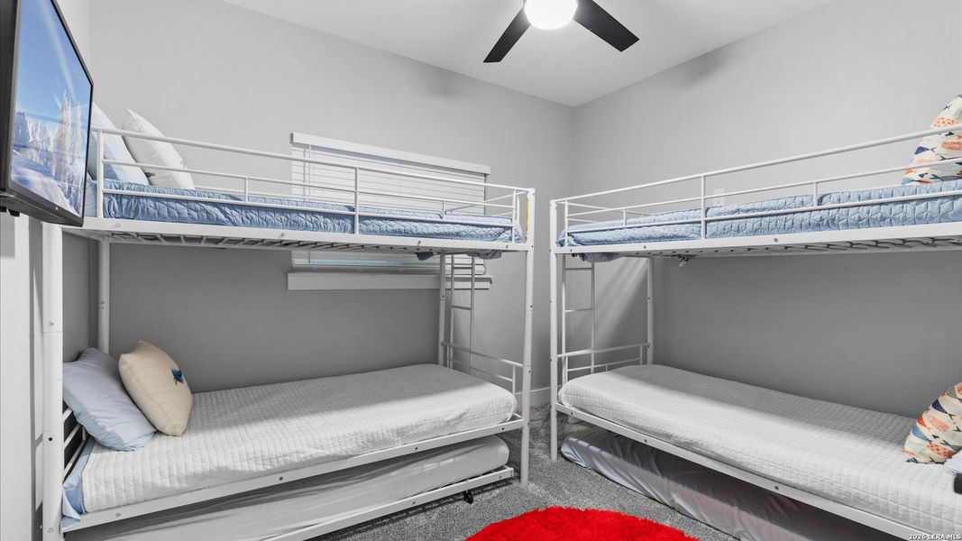 Furnished interior view inside a new home in , New Braunfels (Image 15).