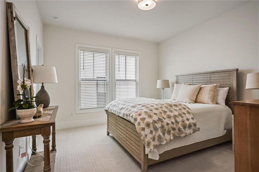 Furnished interior view inside a new home in Waterside Single Family, Peachtree Corners (Image 35).
