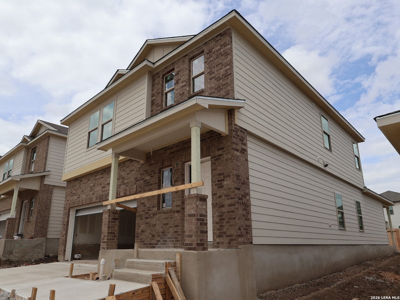 In-progress construction of a new home in Paloma Park, Converse, TX (Image 32).
