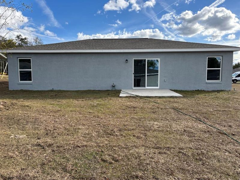 Exterior details and patio area of a home in , Citrus Springs (Image 19).