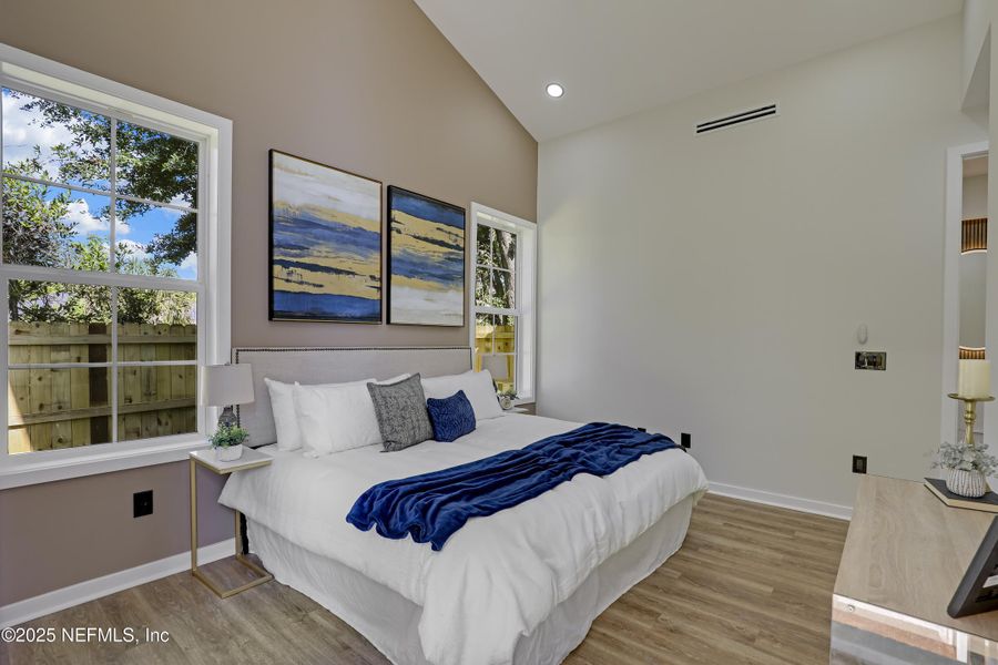 Furnished interior view inside a new home in , Jacksonville (Image 36).