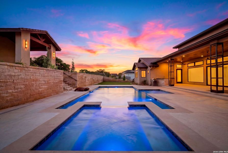 Exterior details and patio area of a home in , Boerne (Image 30).