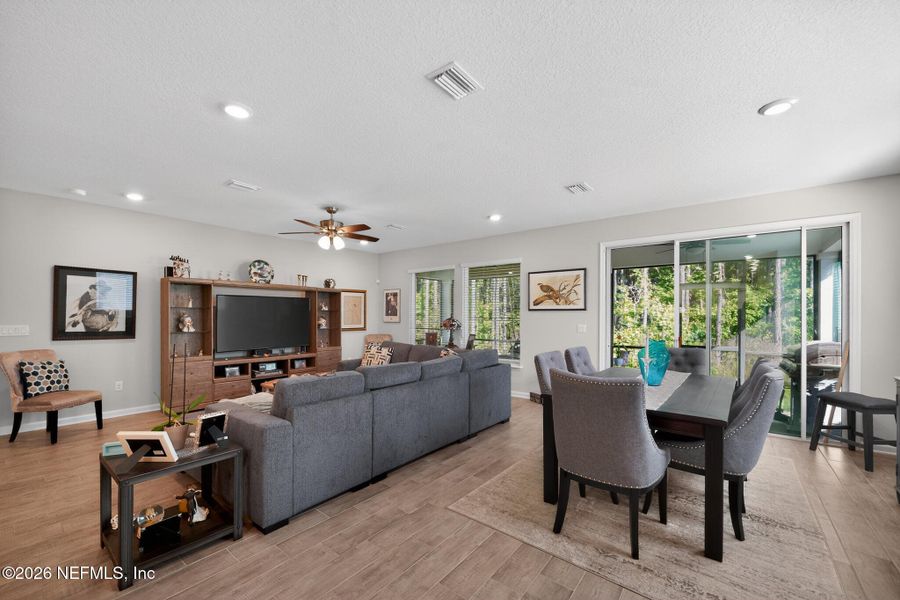 Furnished interior view inside a new home in , Yulee (Image 14).