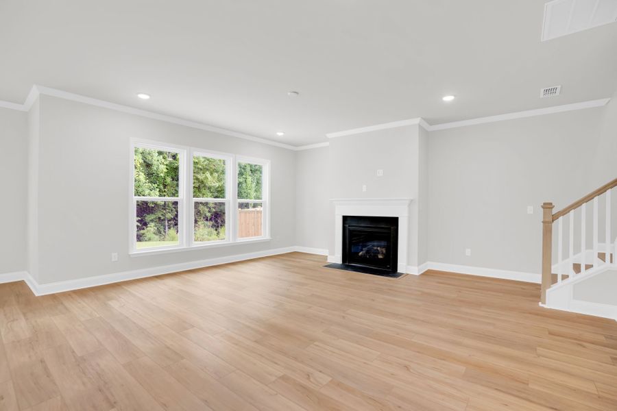 Spacious, unfurnished interior of a new home in Carriage Estates, Lexington (Image 48).