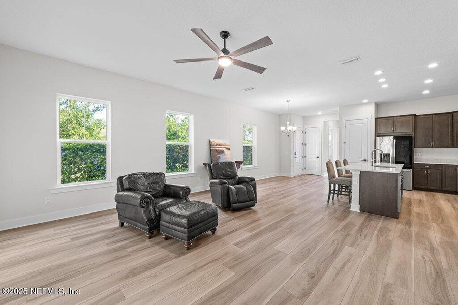 Furnished interior view inside a new home in , Ponte Vedra (Image 31).