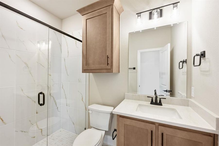 Furnished interior view inside a new home in Timberbrook 3B-4A, Justin (Image 13).