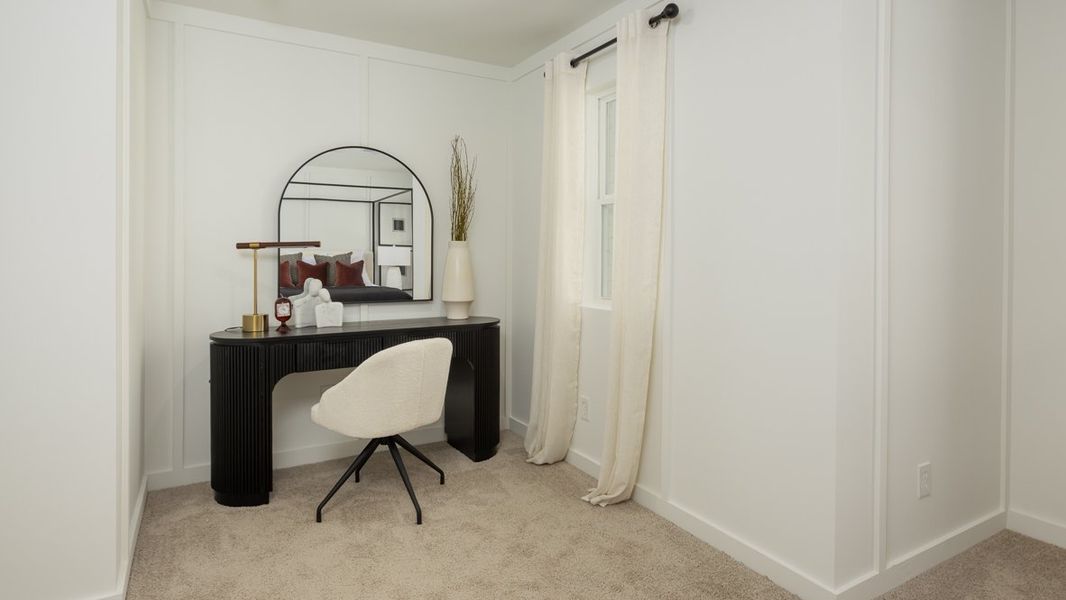 Furnished interior view inside a new home in Mableton Station, Mableton (Image 29).