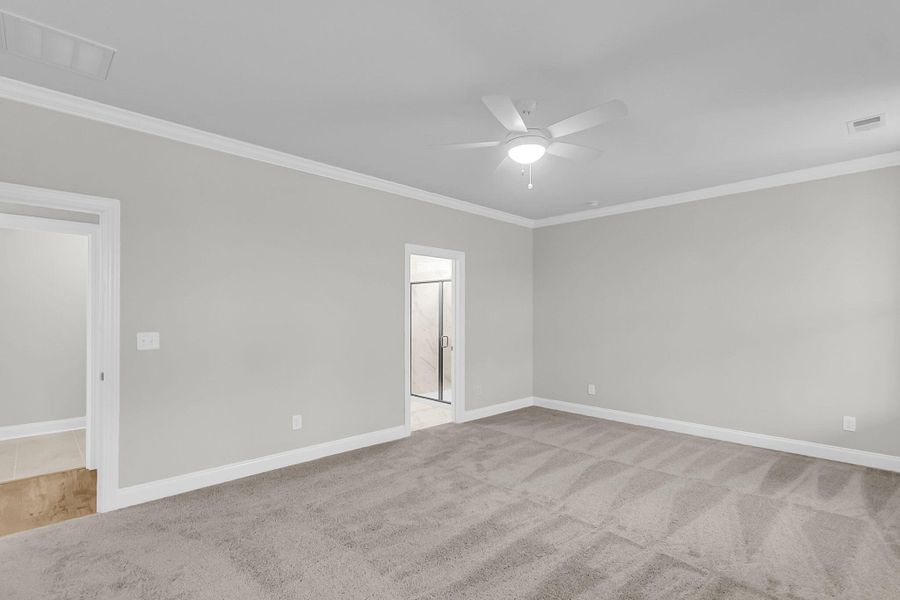 Spacious, unfurnished interior of a new home in Cherrywood Estates, Summerville (Image 28). Spacious, unfurnished interior of a new home in Cherrywood Estates, Summerville (Image 28).