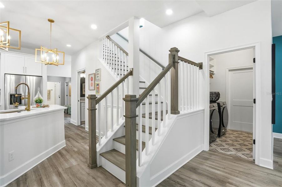 Furnished interior view inside a new home in , Eustis (Image 10).