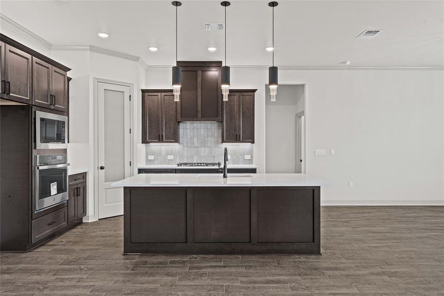 Furnished interior view inside a new home in , Troy (Image 11).