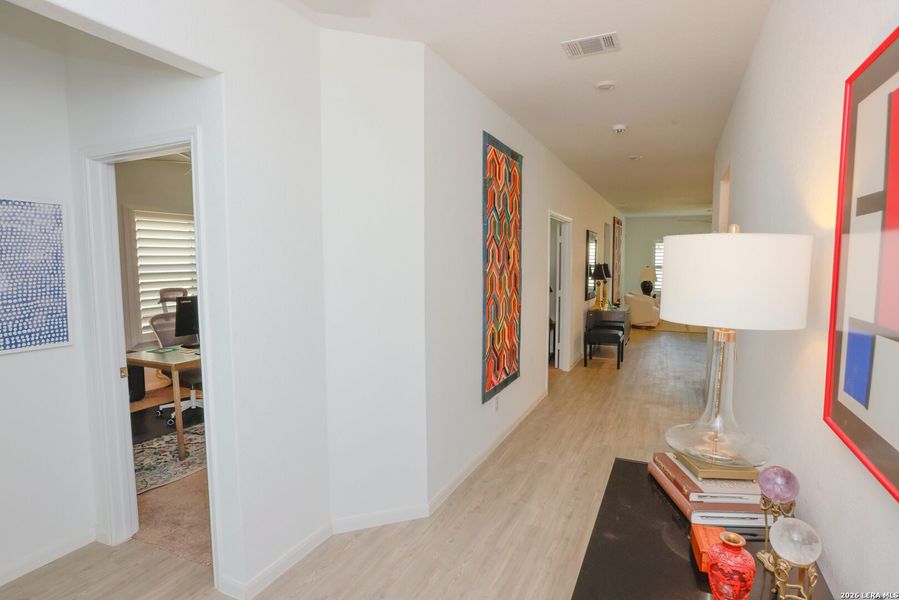 Furnished interior view inside a new home in Hidden Trails, Bulverde (Image 40).