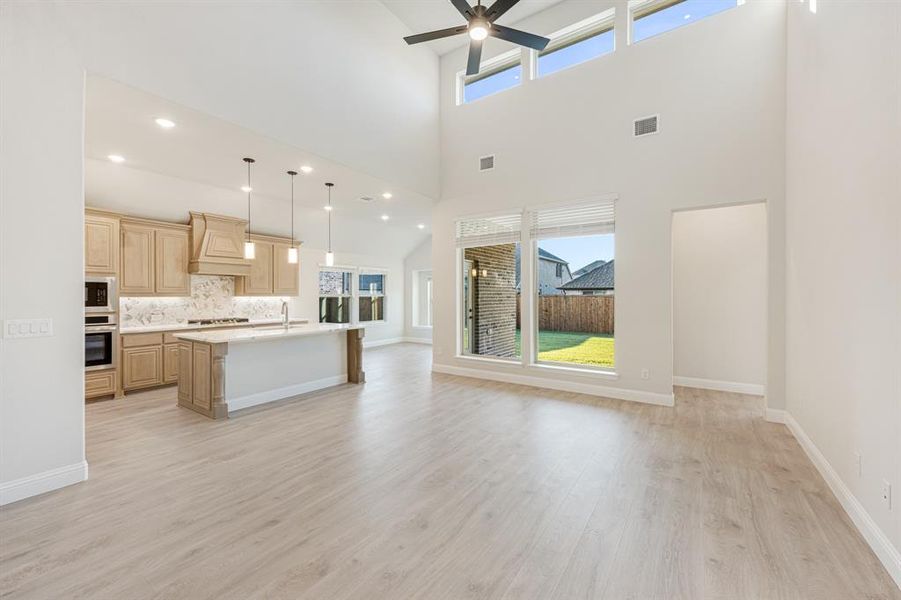 Spacious, unfurnished interior of a new home in Woodstone, Providence Village (Image 27). Spacious, unfurnished interior of a new home in Woodstone, Providence Village (Image 27).