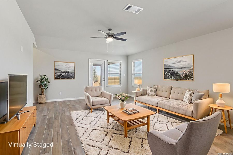 Furnished interior view inside a new home in Sagebrooke - Premier Series, San Antonio (Image 17).