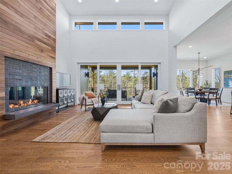 Furnished interior view inside a new home in , Asheville (Image 10).