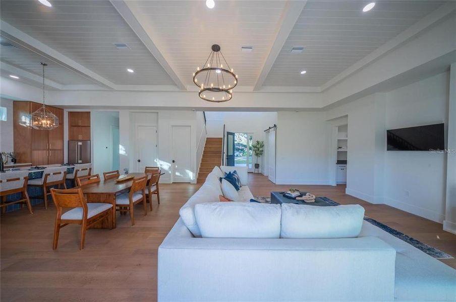 Furnished interior view inside a new home in , Sarasota (Image 42).