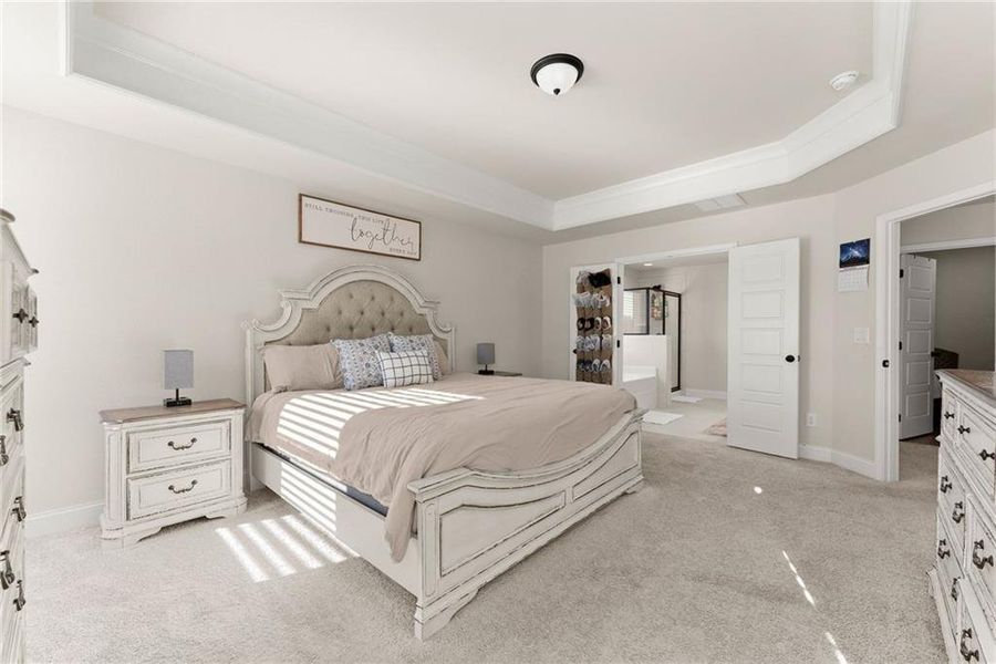 Furnished interior view inside a new home in , Auburn (Image 48).