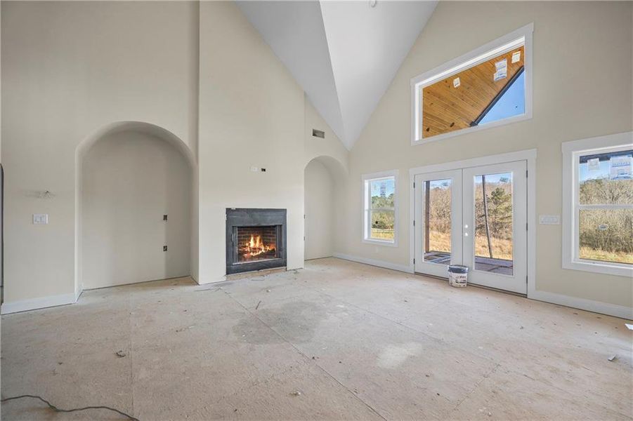 In-progress construction of a new home in , Monroe, GA (Image 13).