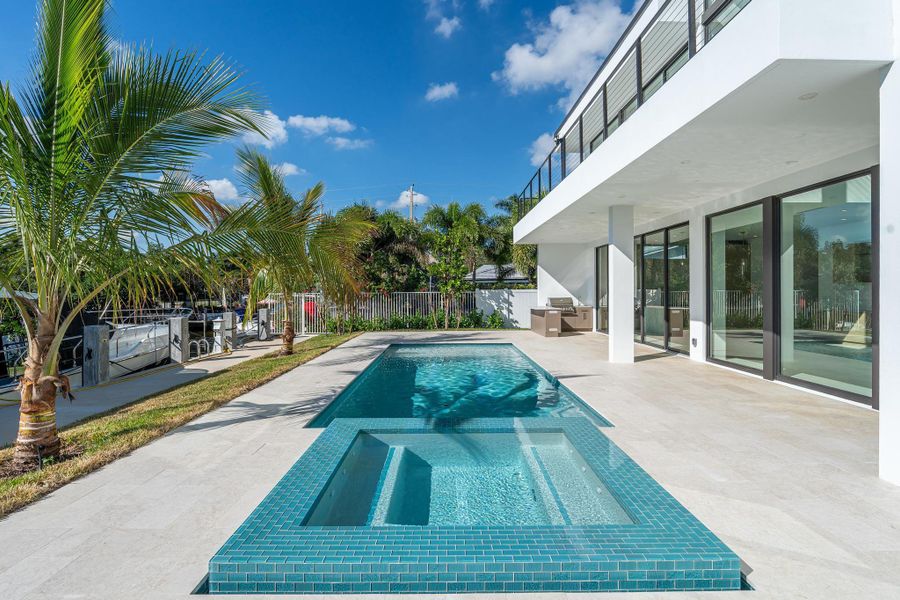 Exterior details and patio area of a home in , Pompano Beach (Image 34).