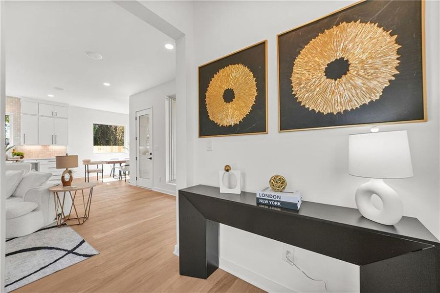 Furnished interior view inside a new home in , Atlanta (Image 5).