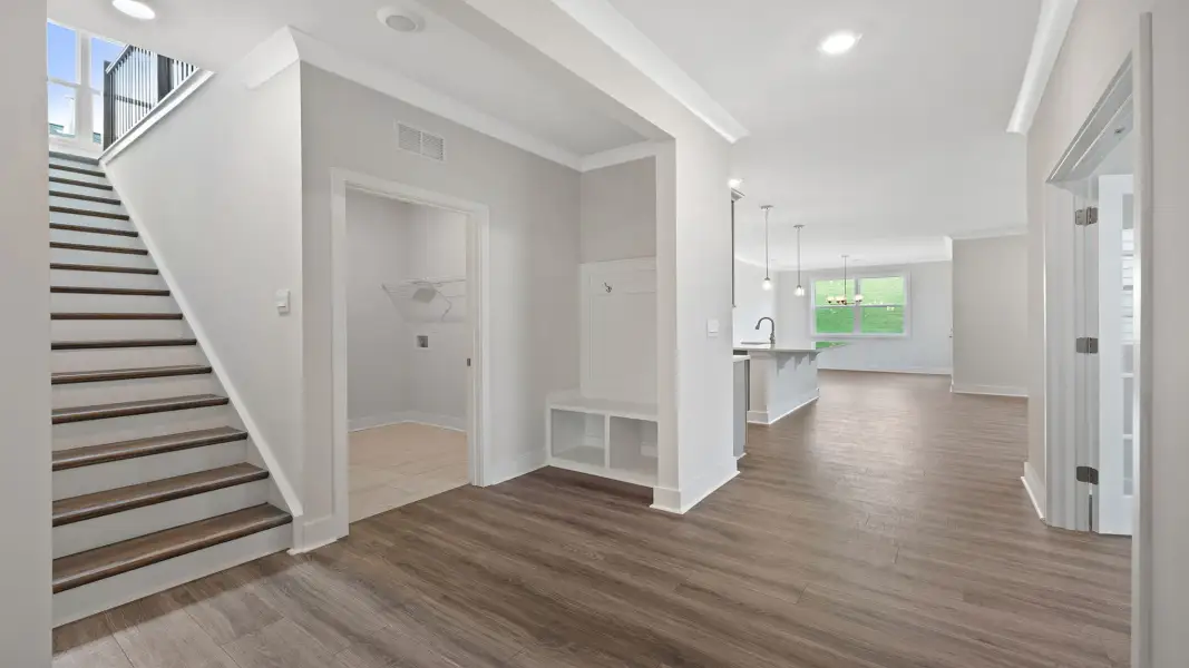 Representative unfurnished interior of a home built from the Bristol by D.R. Horton in Shadow Stone, Simpsonville (Image 22).