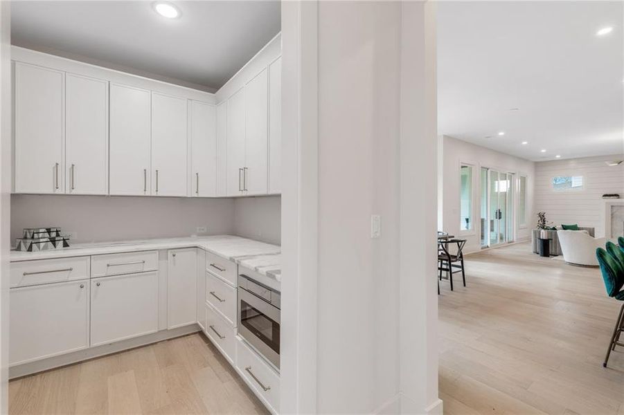 Furnished interior view inside a new home in , Atlanta (Image 6).