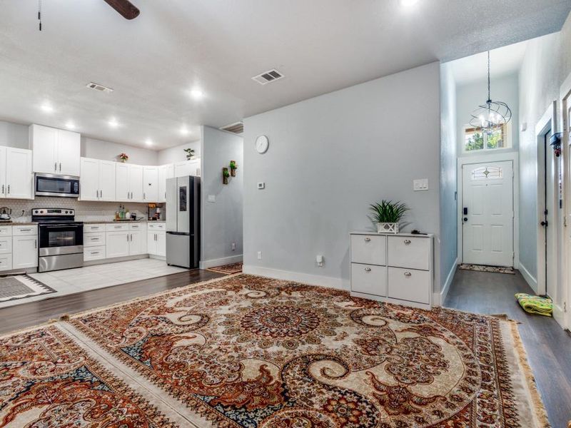 Furnished interior view inside a new home in , Arlington (Image 3). Furnished interior view inside a new home in , Arlington (Image 3).