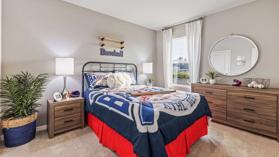 Representative furnished interior of a home built from the Lakeside by D.R. Horton in Hemingway Pointe, Fort Myers (Image 11).
