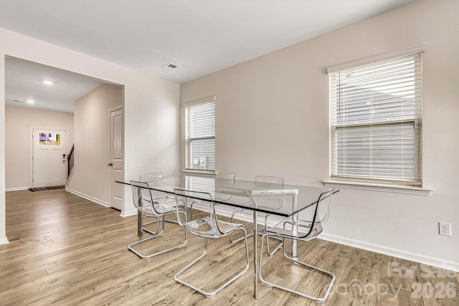 Furnished interior view inside a new home in , Hickory (Image 4).