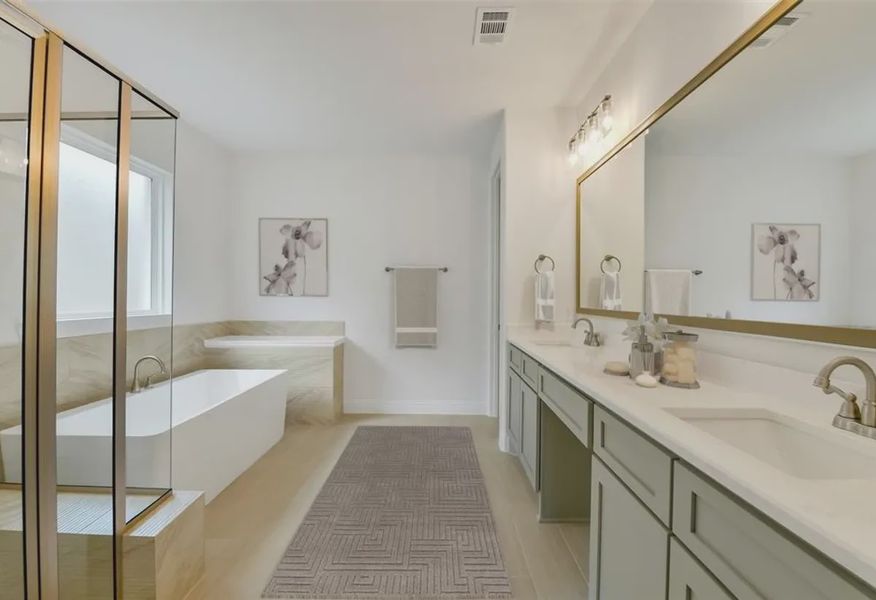 Homesite 1126 primary bath - staged - 9 of 19 Homesite 1126 primary bath - staged - 9 of 19