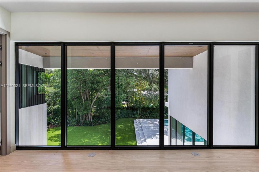 Exterior details and patio area of a home in , Miami Shores (Image 38). Exterior details and patio area of a home in , Miami Shores (Image 38).