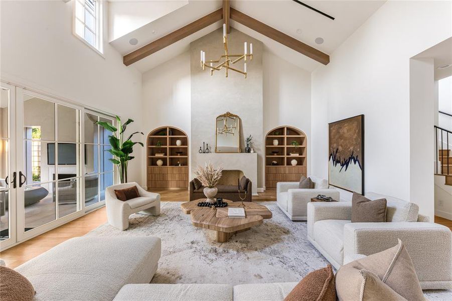 Furnished interior view inside a new home in , Dallas (Image 9). Furnished interior view inside a new home in , Dallas (Image 9).