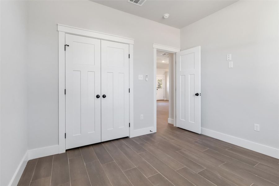 3rd bedroom facing the front of the home