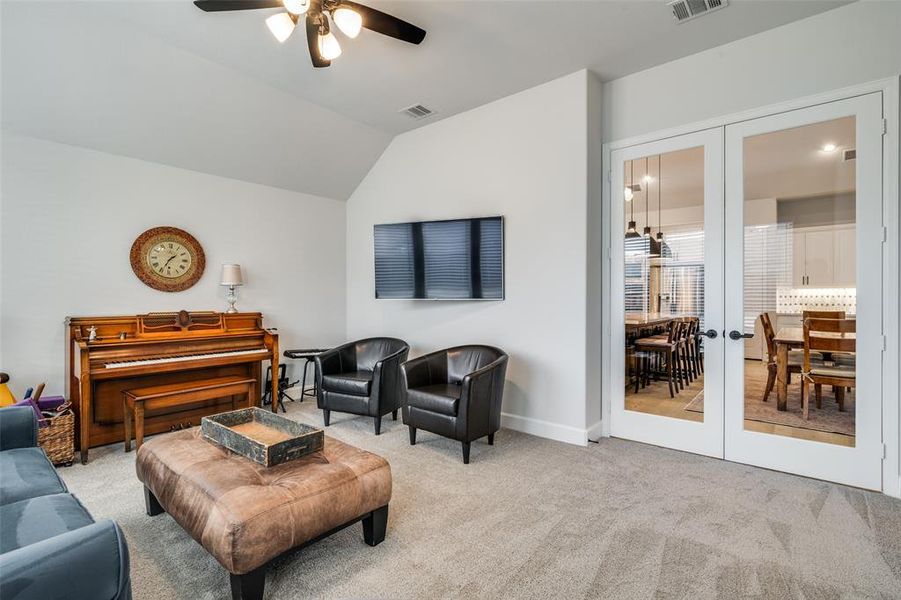 Bonus room off the kitchen. Bonus room off the kitchen.