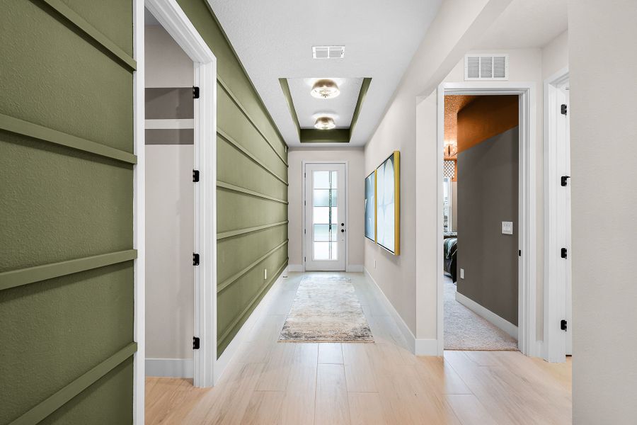 Representative unfurnished interior of a home built from the Everly Grand by Hartizen Homes in Eden Crest, Apopka (Image 4).